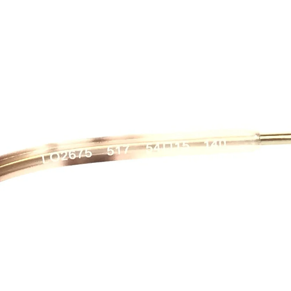 Longchamp Eyeglasses Frames LO2675 517 Pink Tortoise Gold Cat Eye 54-15-140